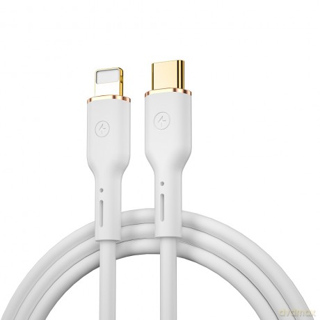 WIWU kabel YQ01 USB-C - Lightning 30W 1,2m biały