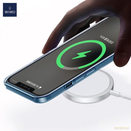 WIWU ładowarka indukcyjna Wi-W009 magnetyczna biała 15W