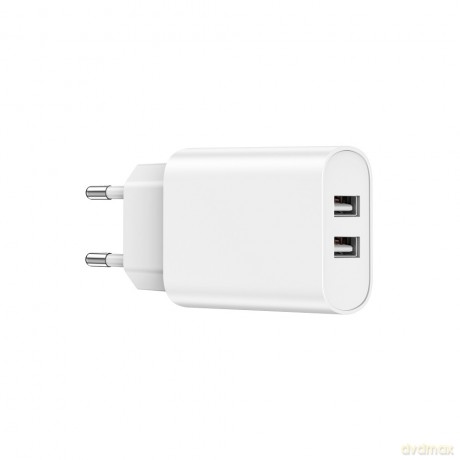 WIWU ładowarka sieciowa Wi-U003 2,1A 2x USB biała