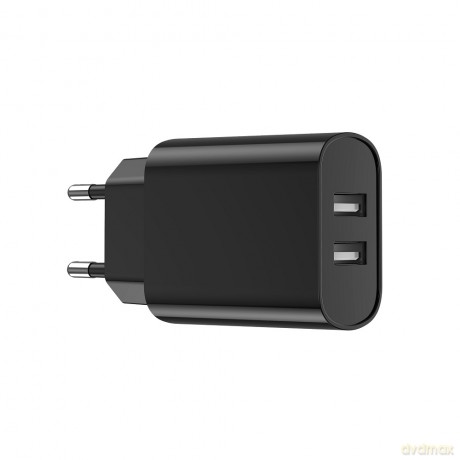 WIWU ładowarka sieciowa Wi-U003 2,1A 2x USB czarna