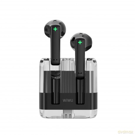 WIWU słuchawki Bluetooth T21 TWS czarne
