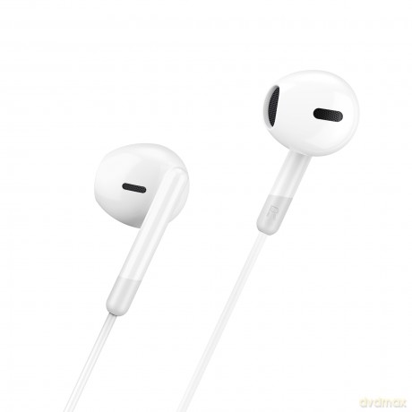 WIWU słuchawki przewodowe EB314 USB-C białe