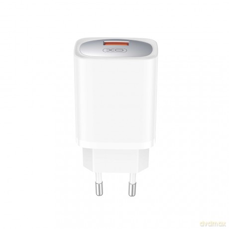XO ładowarka sieciowa CE19 QC 18W 1x USB biała