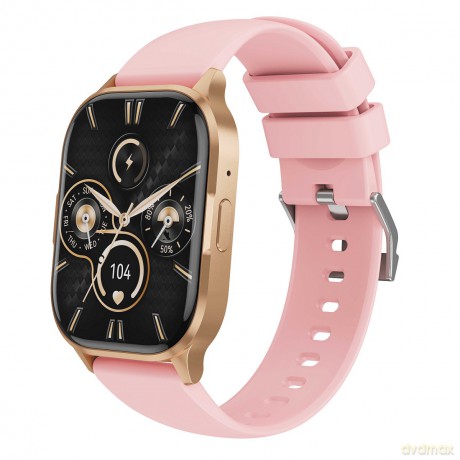 XO smartwatch J10 Amoled różowo-złoty