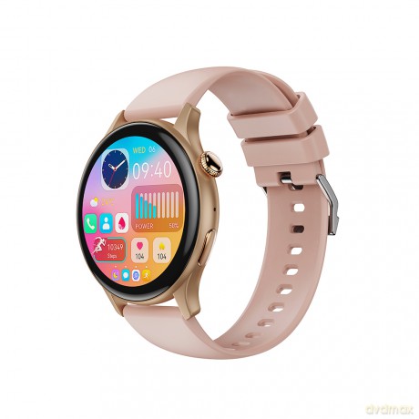 XO smartwatch J6 Amoled różowo-złoty