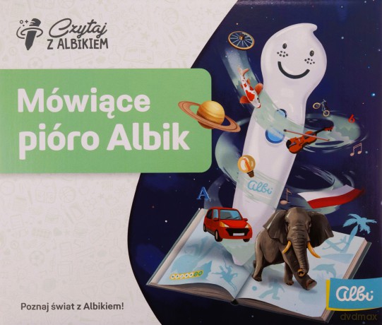 Czytaj z Albikiem. Albik pióro 1.0