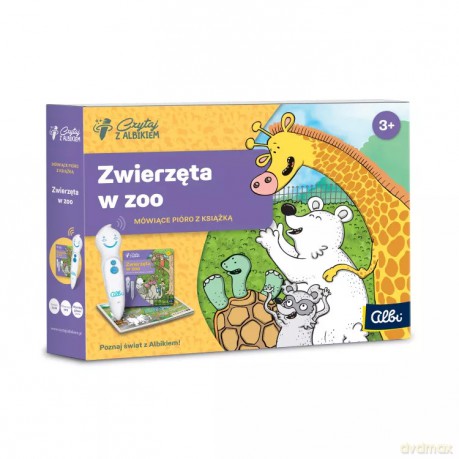 Albik Zestaw Zwierzęta w Zoo [KSIĄŻKA]