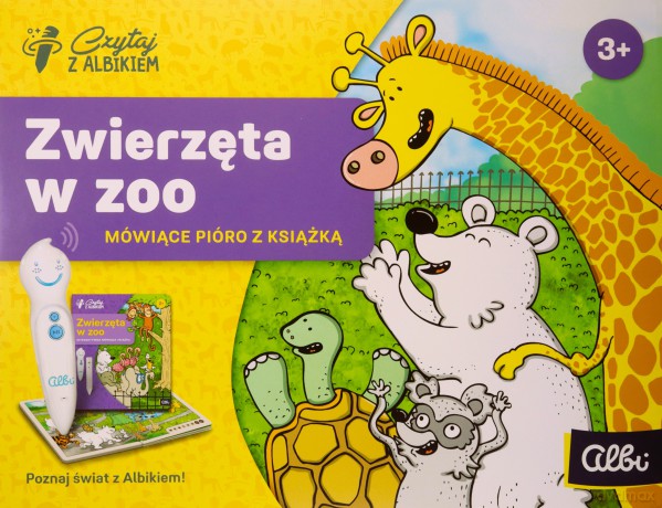 Albik Zestaw Zwierzęta w Zoo [KSIĄŻKA]