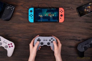 8BitDo PRO 2 Gamepad Hall Ed/Black