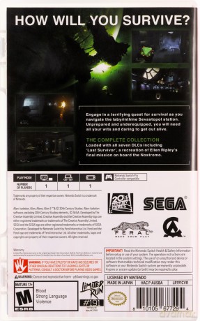 Alien: Isolation - The Collection (Limited Run) [GRA SWITCH]