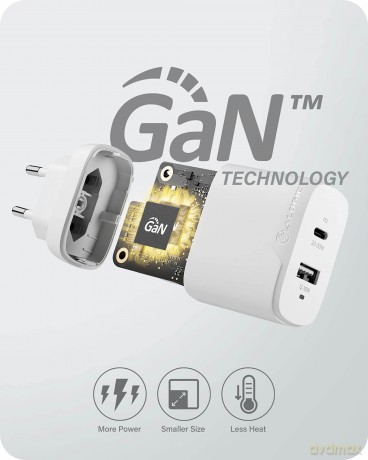 Alogic - Rapid Power 32W (20W+12W) GaN charger