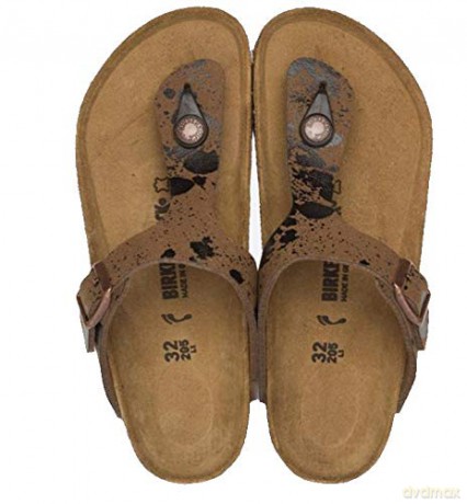 Birkenstock - GIZEH Kids Birko-Flor Narrow - Brown