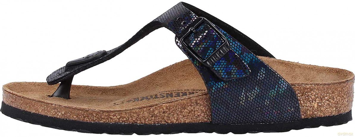 Birkenstock - GIZEH Kids Birko-Flor Narrow - Hologram Black