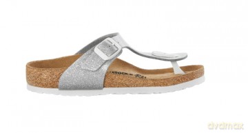 Birkenstock - GIZEH Kids Birko-Flor Narrow - Magic Galaxy Silver