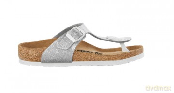 Birkenstock - GIZEH Kids Birko-Flor Narrow - Magic Galaxy Silver