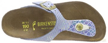 Birkenstock - GIZEH Kids Birko-Flor Narrow - Shinny Snake Sky