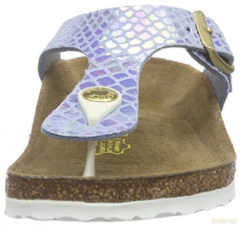 Birkenstock - GIZEH Kids Birko-Flor Narrow - Shinny Snake Sky