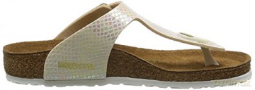 Birkenstock - GIZEH Kids Birko-Flor Narrow - Shiny Snake Cream