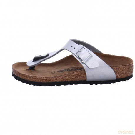 Birkenstock - GIZEH Kids Birko-Flor Narrow - Silver