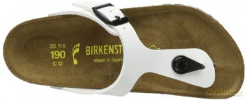 Birkenstock - GIZEH Kids Birko-Flor Narrow - White Lack