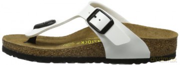 Birkenstock - GIZEH Kids Birko-Flor Narrow - White Lack