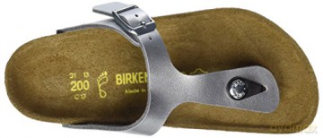 Birkenstock - GIZEH Kids Birko-Flor Regular - Silver