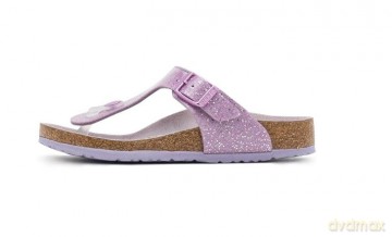 Birkenstock - GIZEH Kids Birko-Flor Regular - Sparkle Candy Pink
