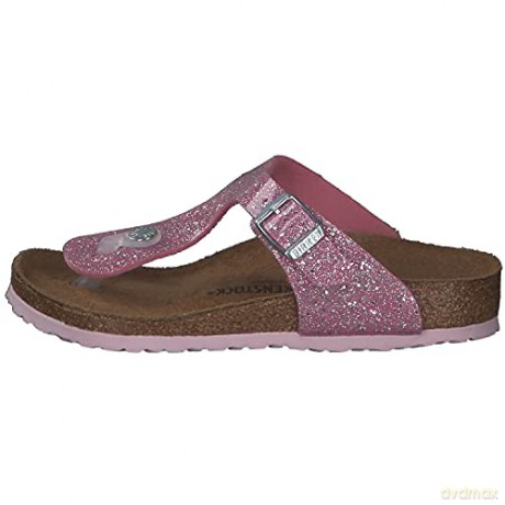 Birkenstock - GIZEH Kids Birko-Flor Regular - Sparkle Candy Pink