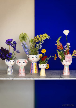 Bj¸rn Wiinblad - Eva Vase - Blue (56511)