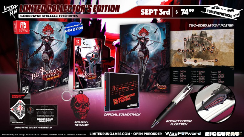 Bloodrayne Betrayal: Fresh Bites (Collector's) (Limited Run) [GRA SWITCH]