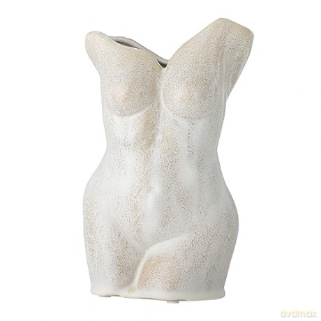 Bloomingville - Athena Vase, Nature, Stoneware (82060370)