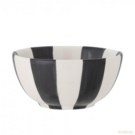 Bloomingville - Eja Candlestick, Black, Stoneware (82060134)