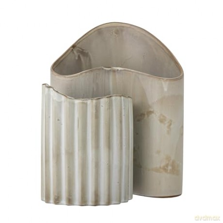 Bloomingville - Henaj Vase, Brown, Stoneware (82058137)
