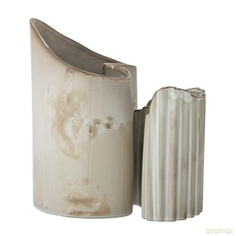 Bloomingville - Henaj Vase, Brown, Stoneware (82058137)