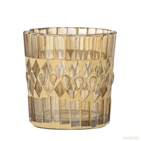 Bloomingville - Hermione Votive, Gold, Glass (82057737)