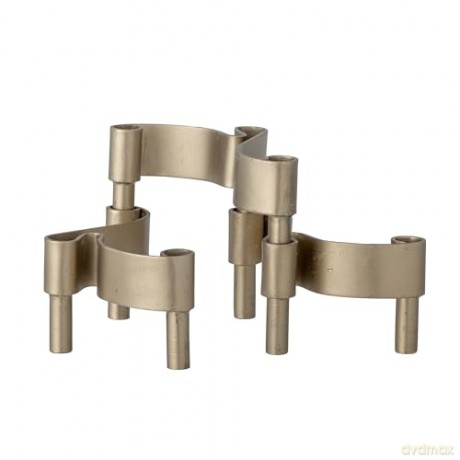 Bloomingville - Kenja Candle Holder, Brass, Metal (82059490)