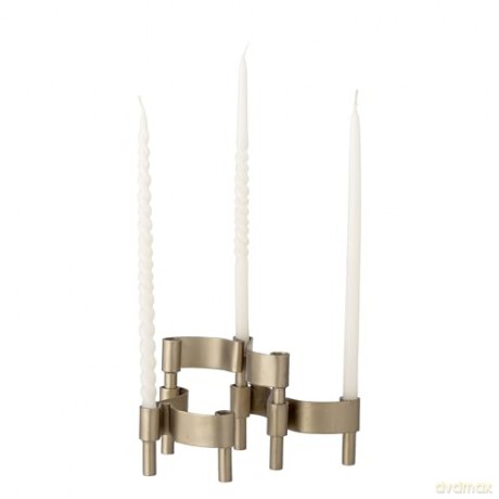 Bloomingville - Kenja Candle Holder, Brass, Metal (82059490)