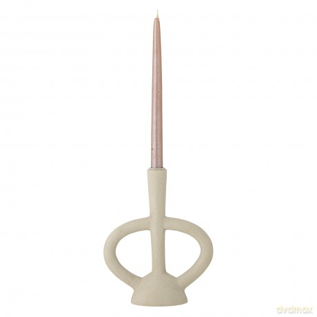 Bloomingville - Ramina Candlestick - White Polyresin (82057603)
