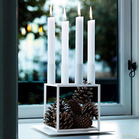 by Lassen - Kubus 4 Black 14 cm