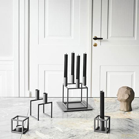 by Lassen - Kubus 4 Black 14 cm