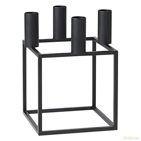 by Lassen - Kubus 4 Black 14 cm