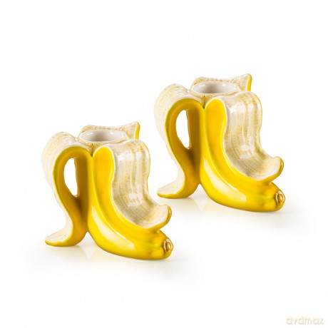 Candlestick - Banana Romance (2 pcs.) (210735)