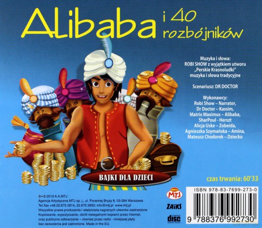 Alibaba i 40 rozbójników [Audiobook]