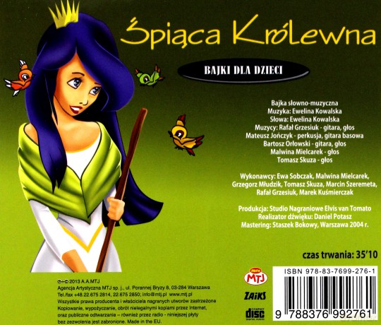 Śpiąca królewna [AUDIOBOOK] [CD]