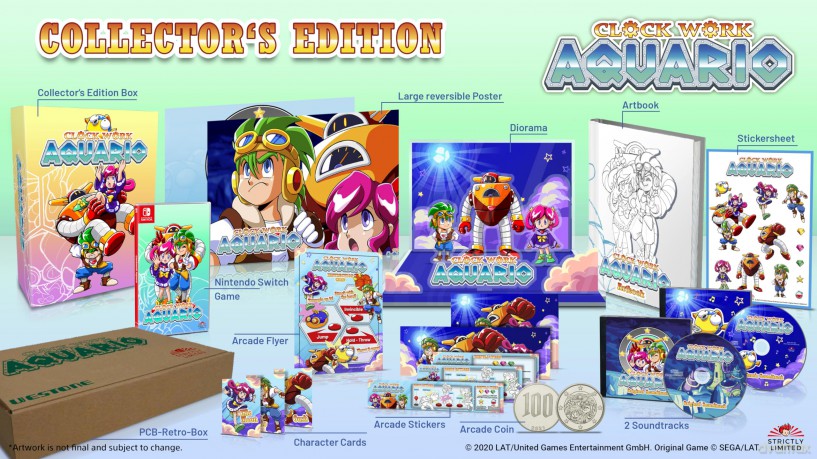 Clockwork Aquario Collectors Edition - (Strictly Limited Games) [GRA SWITCH]