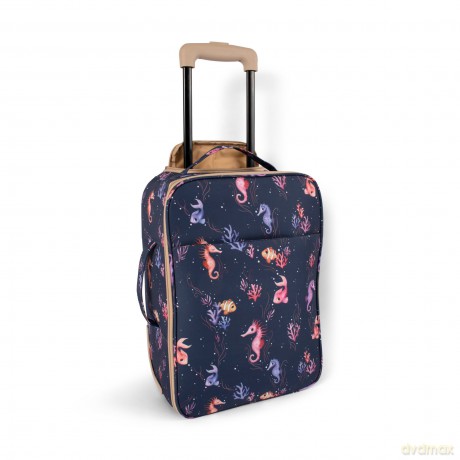 FILIBABBA - Suitcase in recycled RPET - Rainbow Reef - (FI-03055)