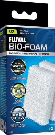 Wkład gąbka FLUVAL - Foam Pad 2 pack U2 - (126.2486)