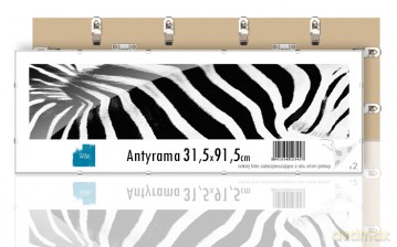 Antyrama z plexi 30,5x91,5 cm [OPRAWA]