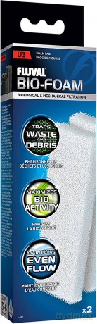 FLUVAL - Foam Pad 2 pack U3 - (126.2487)