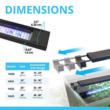 FLUVAL - Plant 3.0 Led 32W 61-85Cm - (120.8332)